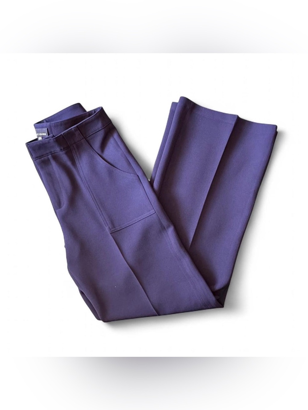 Lucy Paris Navy Blue Pleated Pants